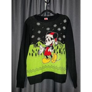 Ugly Christmas Sweater Xmas Size Medium Disney